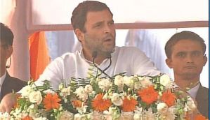 Rahul Gandhi targets PM Modi on demonetisation in Jaunpur rally 