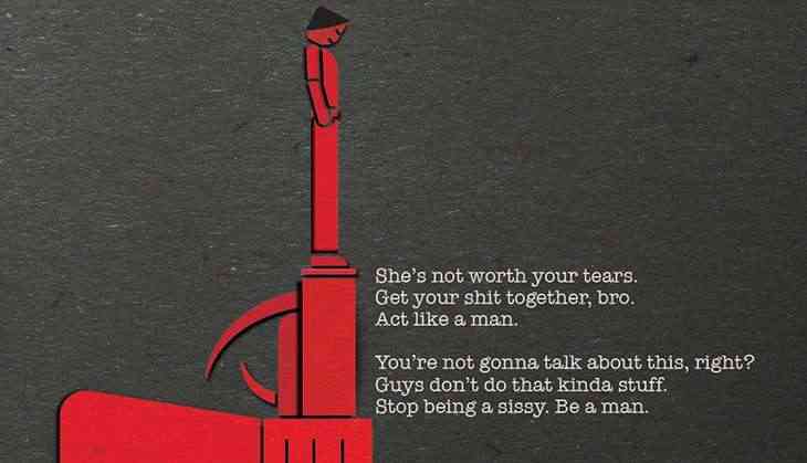 Everyone says, 'Be a man!' This project tells you why you shouldn't #DontBeAMan 