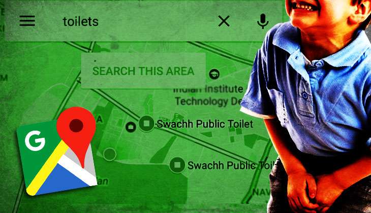 Will the 'Google Map toilet finder' help towards a Swachh Bharat? 