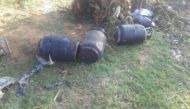 900 cylinders stored in two trucks blast near Chintamani in Karnataka 