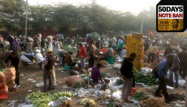 Left to rot: Note ban ruins wholesale vegetable, flower trade in Delhi 