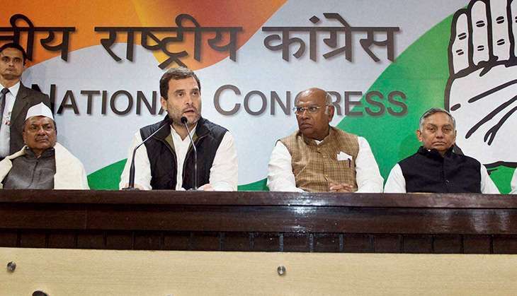 Rahul Gandhi Congress Foundry Day PTI
