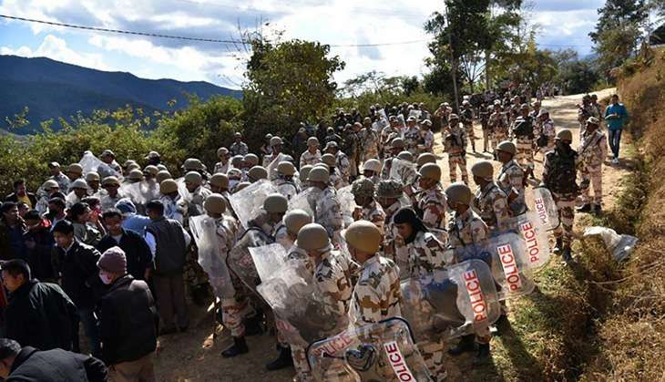 Manipur blockade AFP Photo