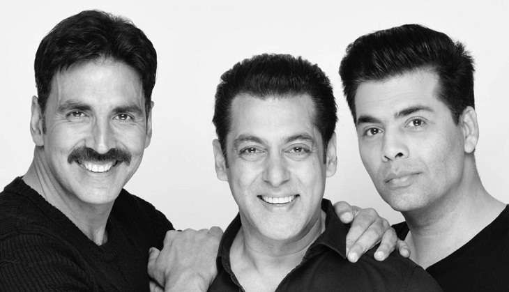 Salman Khan, Akshay Kumar and Karan Johar team up
