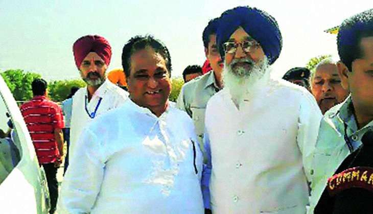 Shiv Lal Doda with Badal