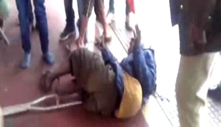 Railway Police personnel thrash specially abled man for allegedly stealing mobile phone