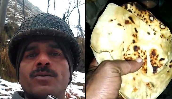 Dal with just haldi, salt and burnt chapatis: BSF