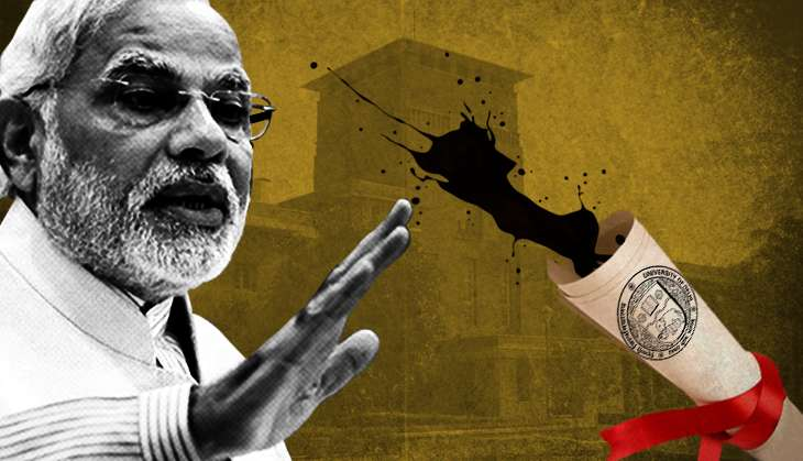 Row over his degrees is Modi's own fault.