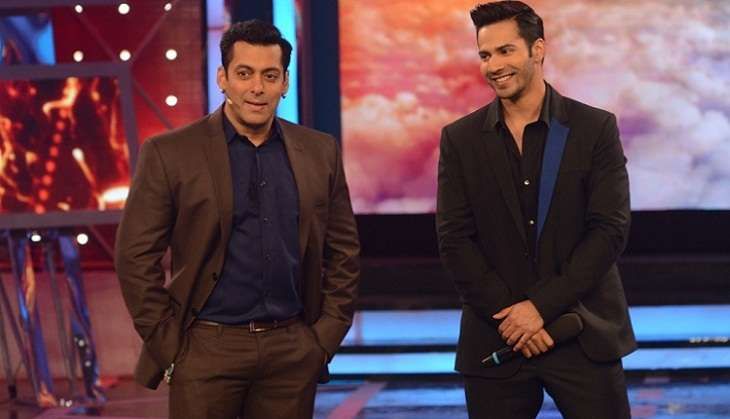 Salman Khan and Varun Dhawan in Judwaa 2