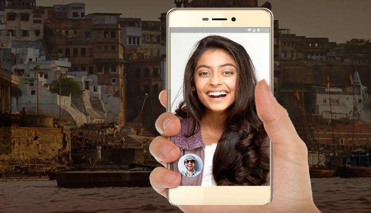 Micromax Vdeo 4 smartphone.JPG