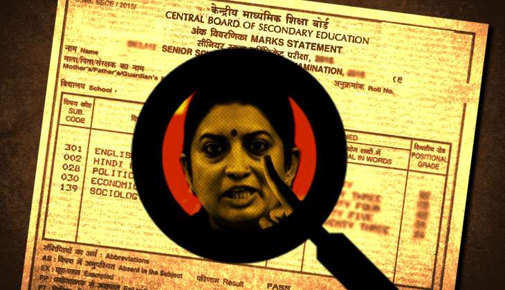 CIC strikes again, directs CBSE to disclose Smriti Irani's school records 