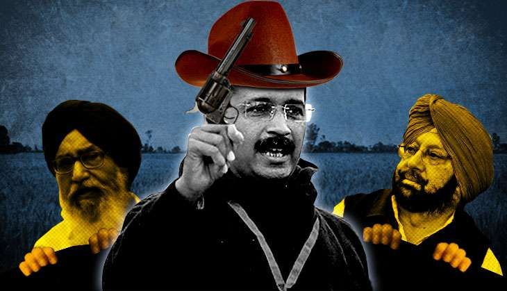 Kejriwal and AAP setting poll agenda in Punjab