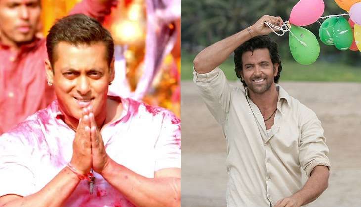 Salman Khan and Hrithik Roshan in Bajrangi Bhaijaan