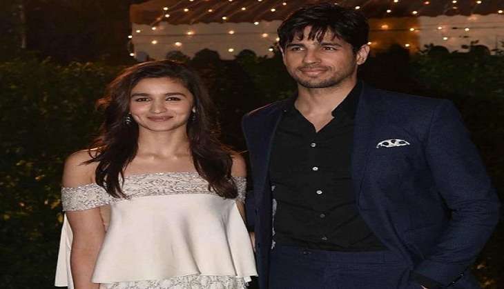 Alia Bhatt and Sidharth Malhotra at Trisya Screwvala's wedding Reception