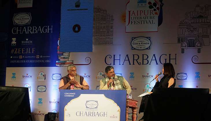 JLF 2017: Saeed Naqvi talks of being Muslim, audience boos & Gulzar walks out 