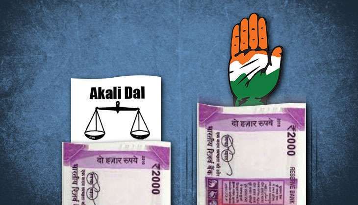 Assets of Congress and Akali Dal MLAs in Punjab have grown since 2012
