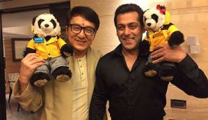 Jackie Chan in India for Kung Fu Yoga promotions: Poses with Salman Khan at after party 
