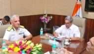 Defence Minister Manohar Parrikar confers Raksha Mantri Padak to ten girl cadets 