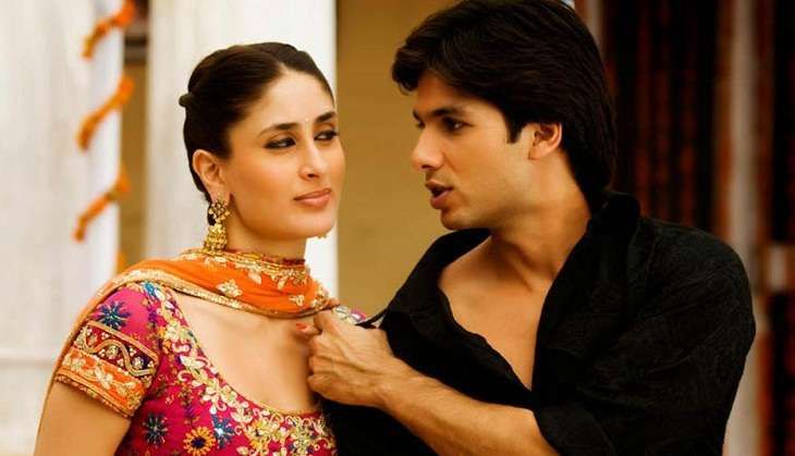 Shahid Kapoor and Kareena Kapoor in Jab We Met