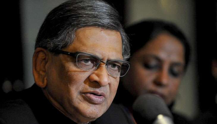 Senior leader SM Krishna recently quit the Congress