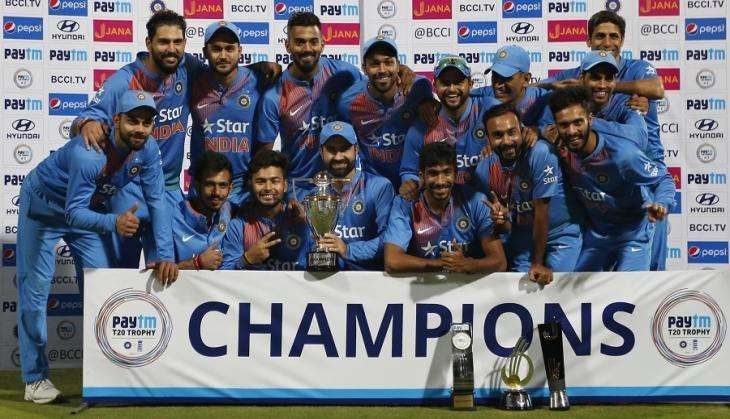INDIA T20I SERIES WIN