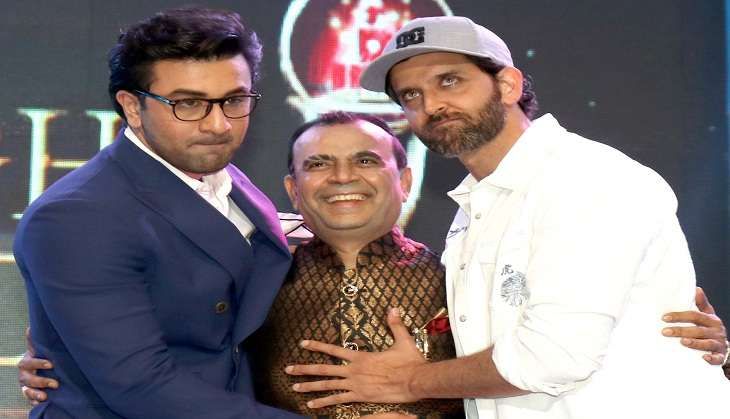 Ranbir Kapoor, Yogesh Lakhani, Hrithik Roshan