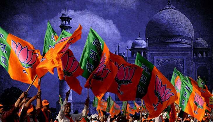 BJP wave in Agra district