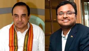 Swamy steps up heat on Chidambaram, reveals son Karti's secret account details