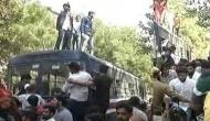 Clashes outside Delhi's Ramjas College over invite to JNU's Umar Khalid