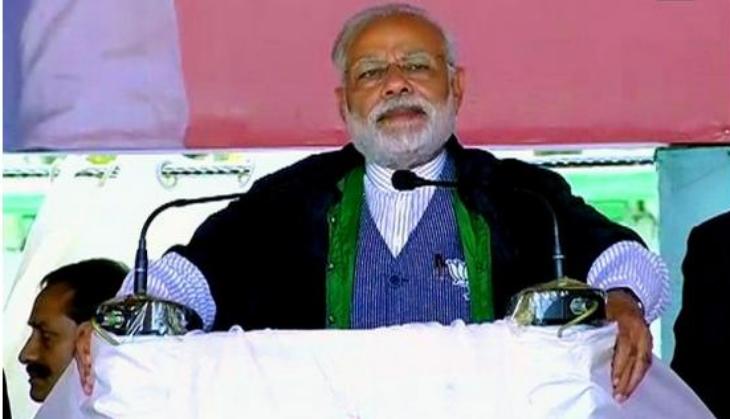 PM Modi lashes out at Manipur CM, blames Congress for spreading lies about Naga peace accord 
