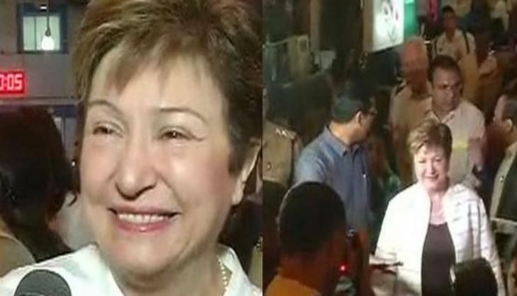Mumbai: World Bank CEO Kristalina Georgieva visits Asia's largest slum Dharavi
