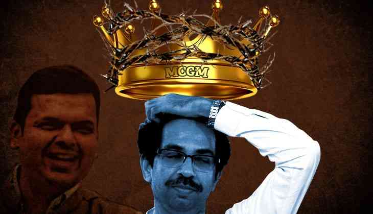 BJP surrenders MCGM to ally Shiv Sena. To save the Fadnavis govt?