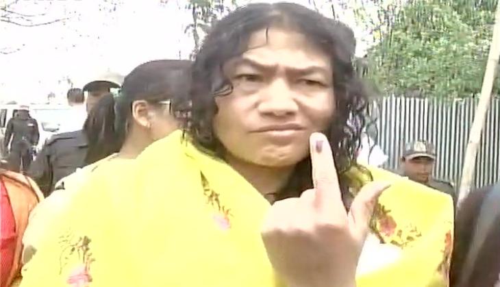 Manipur CM leading, Irom Sharmila trailing