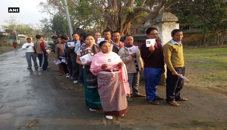 Manipur: 68 percent polling recorded till one p.m. 