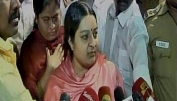 Being harassed by Sasikala, alleges Jayalalithaa's niece