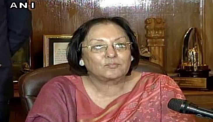 Shocked with allegations put on me: Heptulla