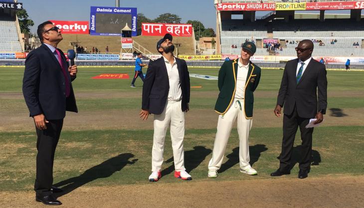Ranchi Test: Australia win toss, elect to bat first