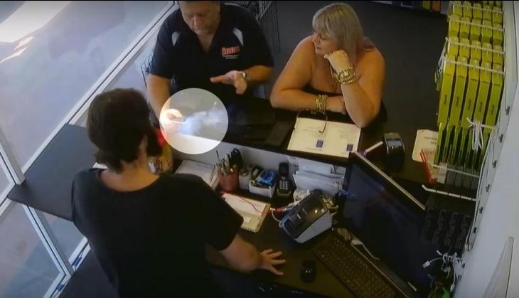 iPhone exploded in hands