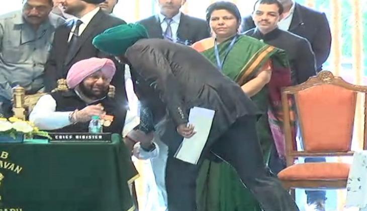 NAVJOT SIDHU CAPTAIN BLESSING