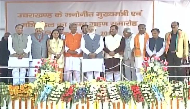 Trivendra Singh Rawat sworn in as Uttarakhand Chief Minister
