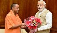 UP CM Adityanath meets PM Modi in Parliament