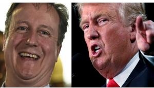 Don't have to listen to Donald Trump's wiretaps anymore, jokes David Cameron