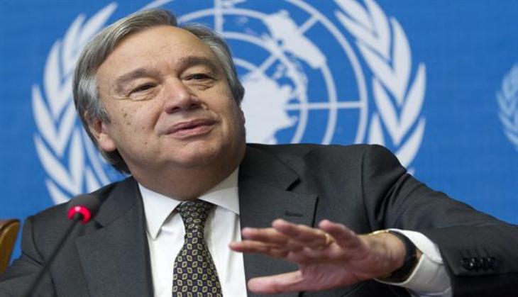 UN Chief Antonio Guterres urges leaders to speak against intolerance, racism