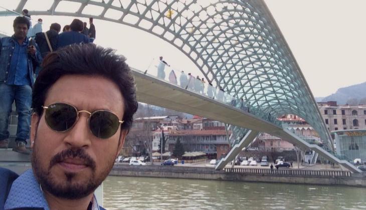 Irrfan Khan in Georgia for 'Hindi Medium' shooting