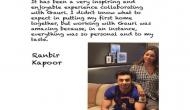 Ranbir Kapoor on collaborating with Gauri Khan: Working with you was inspiring