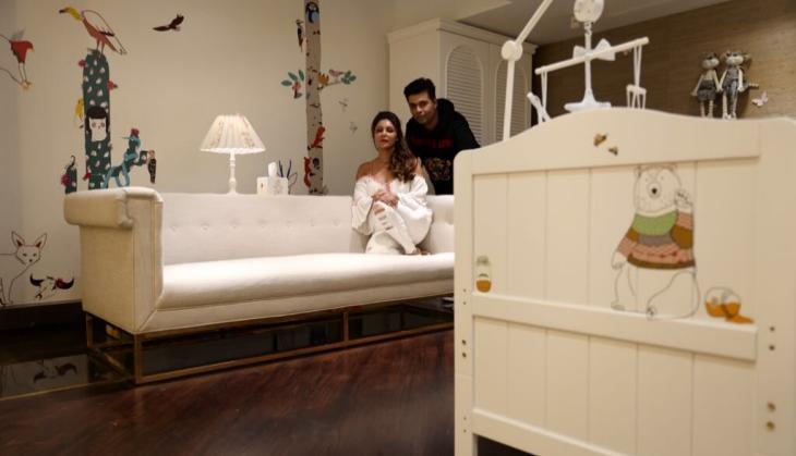 Karan Johar shares image of twins' nursery