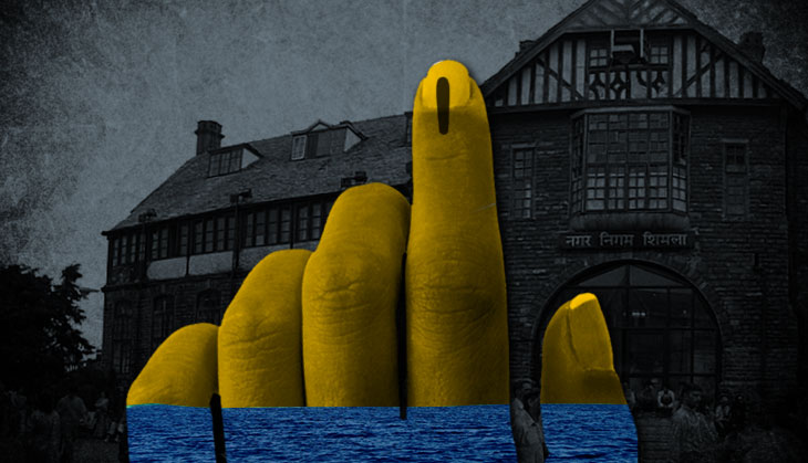 With civic body polls round the corner, politics over Shimla's water woes heats up