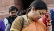 FIR filed against four college students for 'stalking' Smriti Irani