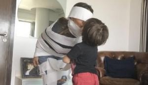 AbRam Khan, Gauri Khan's cute 'The Mummy' moment