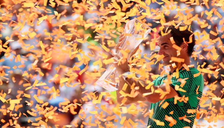 Miami Open: Roger Federer cruises past Rafael Nadal to lift trophy
